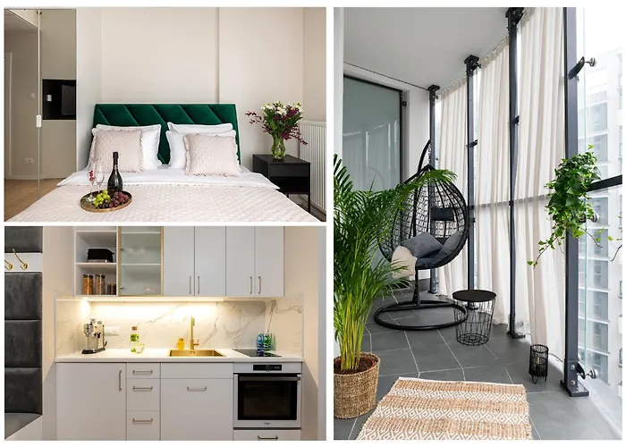 شقة Exclusive On Kasprzaka Street Tower Bliska Wola *